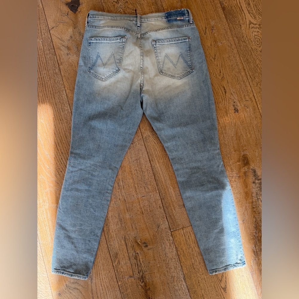 MOTHER size 32 worn 1x super stunner ankle jeans - Picture 8 of 9